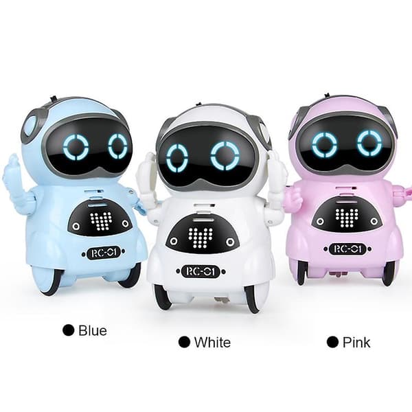 Multifunksjonell elektrisk stemme smart mini lommestørrelse robot tidlig pedagogisk interaksjon eventyrrobot ny A