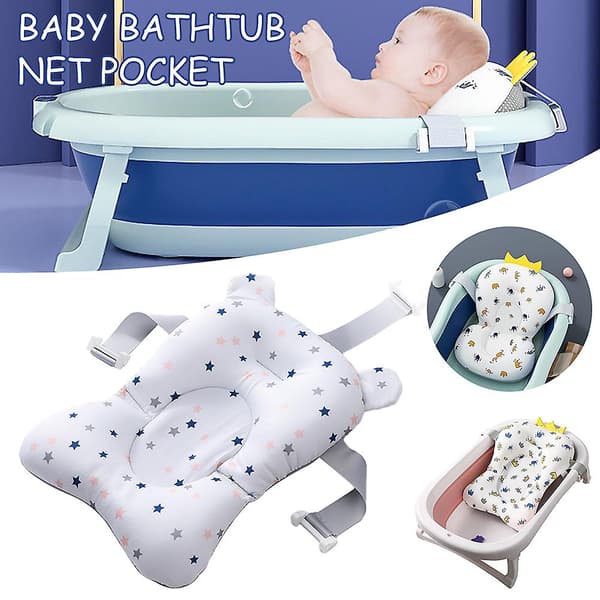 Söta tryckta badstolar för spädbarn, stödmatta, vikbar komfortkudde för babyshower A