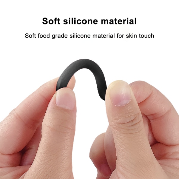 5 par partner bløde silikone anti-le høreværn silikone høreværn