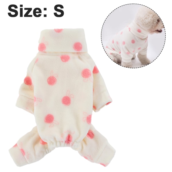 Hedgehog Thermal Pet Winter Clothes for Dog Pajamas Cat Onesies