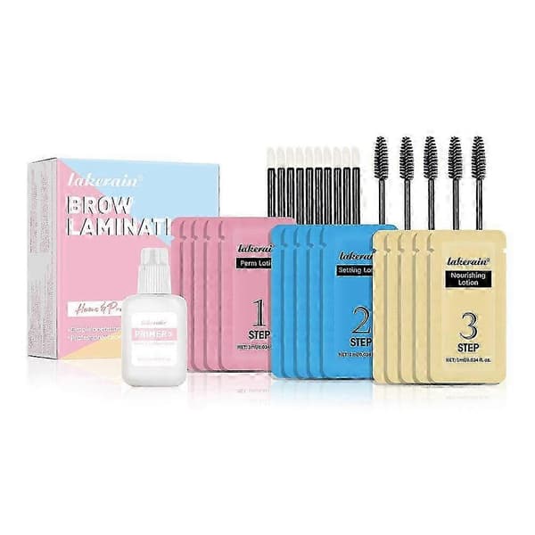Väska ögonbryn perm kit (utländsk version) lakerain väska ögonbryn perm kit snabb formning ögonbryn perm kit vilda ögonbryn A