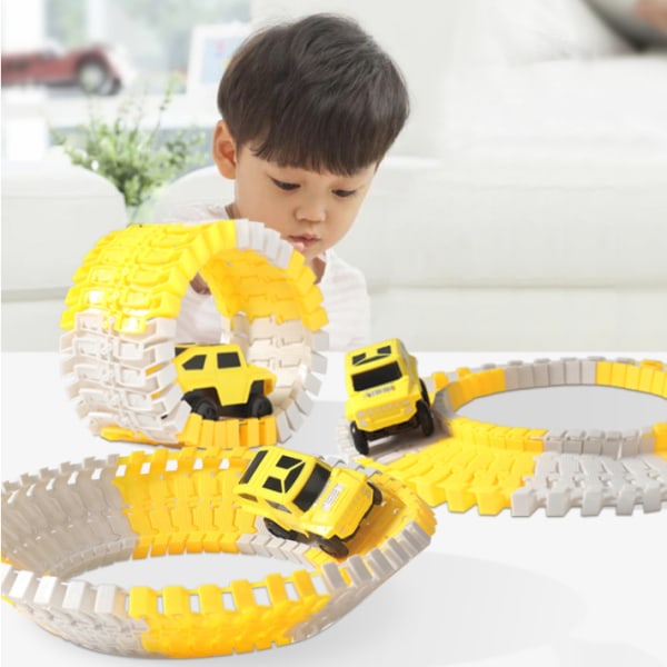 iHaHa 236 PCS Construction Race Tracks for Kids Boys Toys, 6