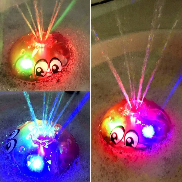 Baby Light Up Bath Toys for Toddlers 1 2 3 Years Kids Pack of 2