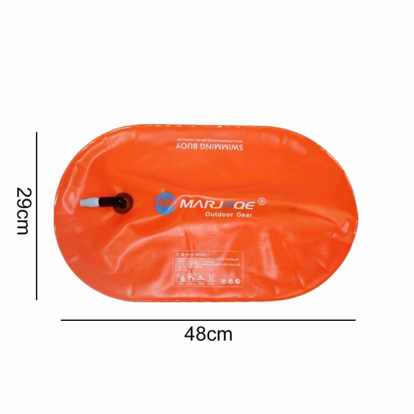 Swimming Bubble Safety Float säädettävällä vyötäröhihnalla