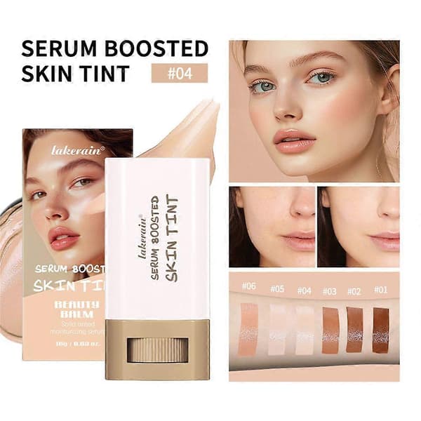 Ansigtsfoundation Concealer Stick Fuld Dækning Langtidsholdbar Mørke Rande Highlighter Corrector Contour Concealer Stick Ansigtsbase (Farve02)