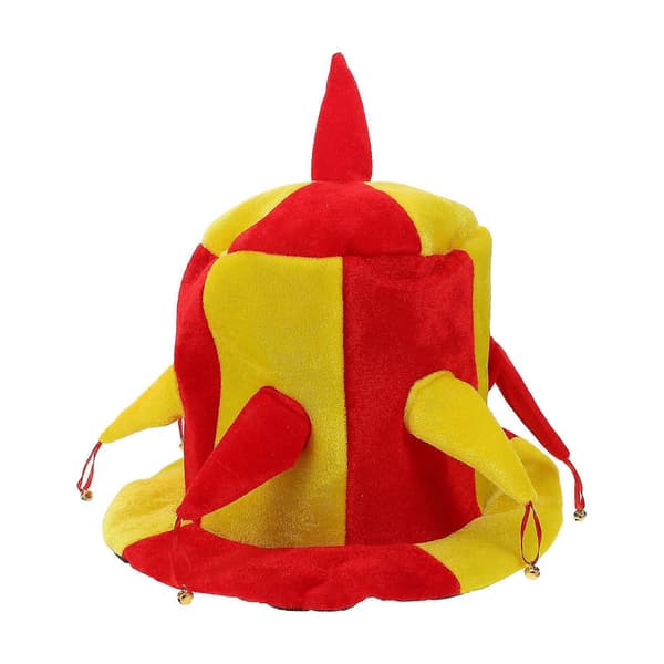 Halloween Kostymefest Klovnehatt for dekorasjon med flere farger A