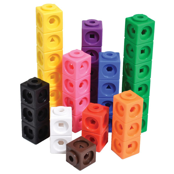 Matematik Terninger - Sæt med 100 - Matematik Manipulativ - Klasseværelse