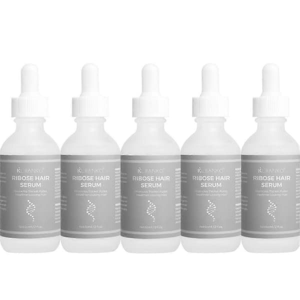 Deoxyribose Sugar Gel Hårväxtserum, Hårförtjockande Stärkande Förebygger Håravfall (5st)