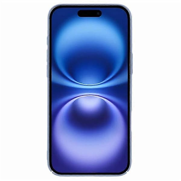 Kompatibel med iPhone 16 Plus-deksel, gummiert hardt PC-telefondeksel, grå