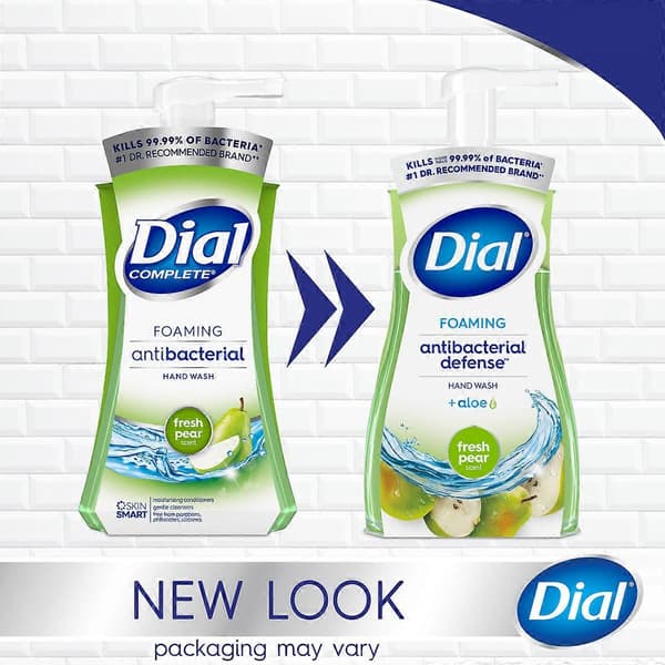 Dial Fresh Pear Skummende Antibakteriell Håndvask - 10 Fl Oz A