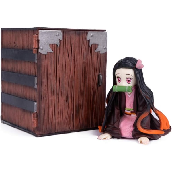 Demon Slayer Kamado Nezuko Figur Statue Figurine Model Doll
