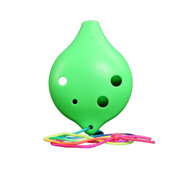 6-håls Alto C Plastic Ocarina, lämplig för barn, barn