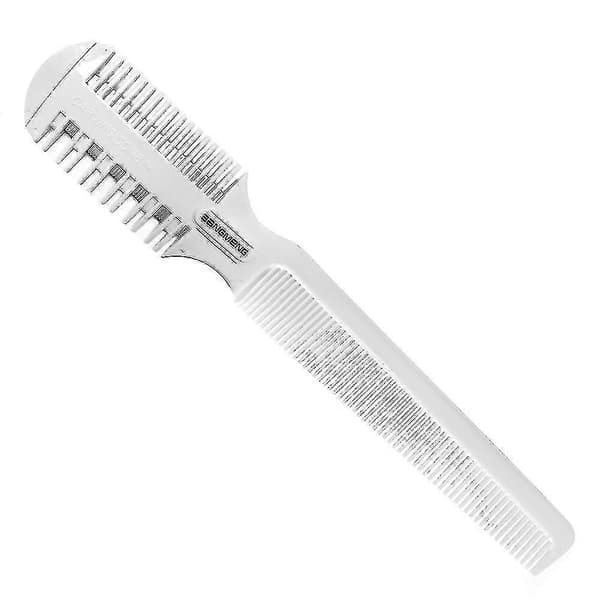 Shaper Hårbarberkam Splittede Tupper Trimmer Styler for Kvinner Menn Hjemmesalongbruk A