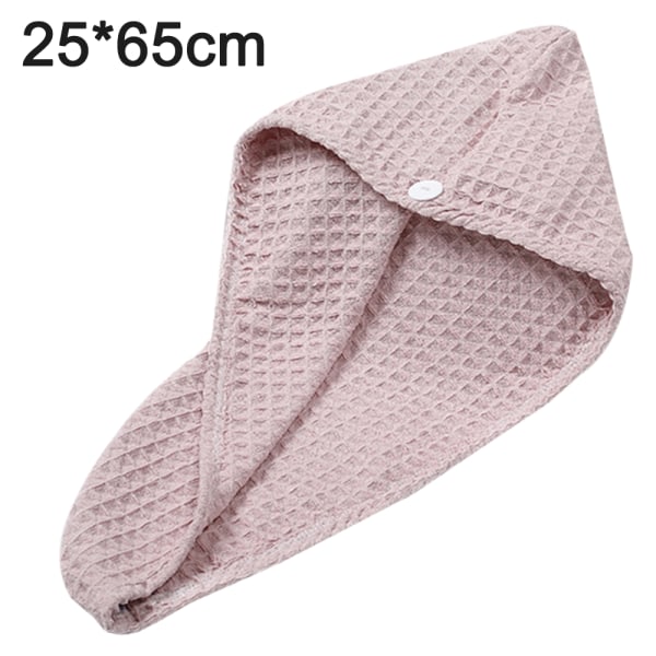 Mikrofiber Hårhåndklæde - Hårhåndklædeindpakning til kvinder, tørt hår