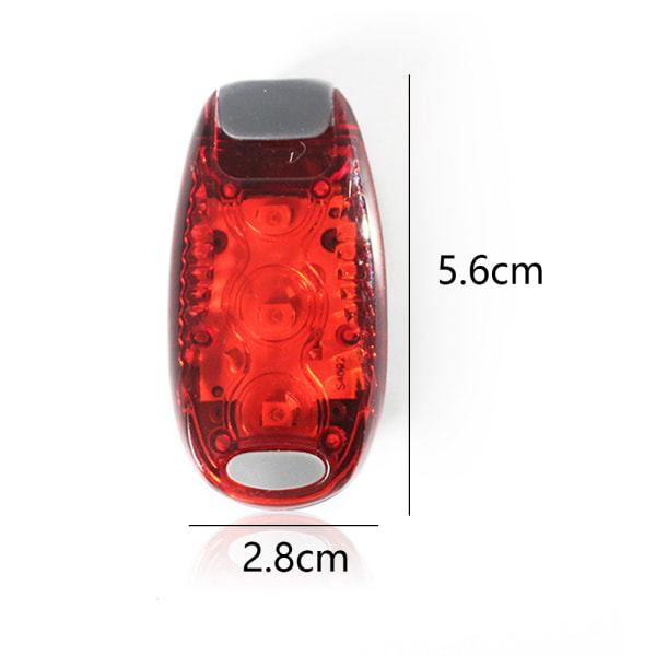 LED backpack light, bicycle tail light, outdoor riding warning