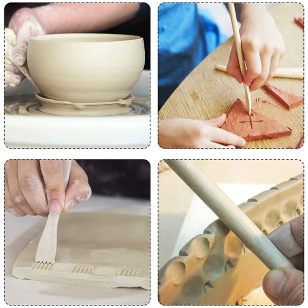 24 stk. Clay Tools Modeling Clay Sculpting Tools Set Keramik