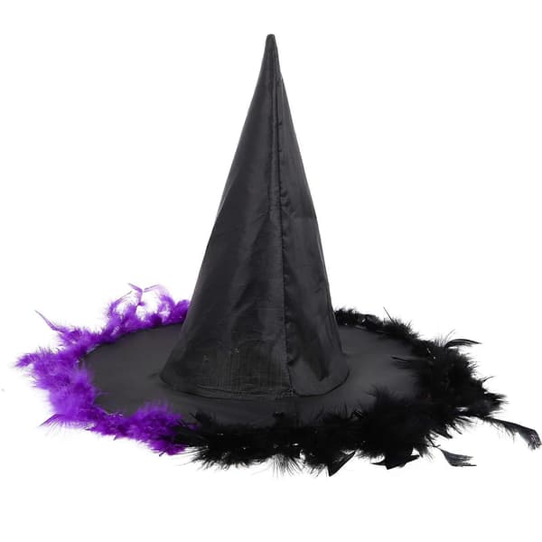 Trollkarlspannband Flerfärgad hatt för Halloweenfest A