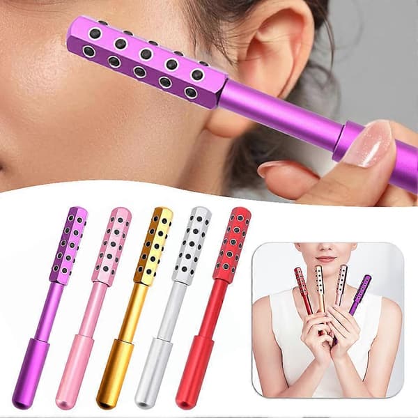 Germanium Beauty Roller Bærbar Ansigtsrulle til Ansigtsløftning Opstramning til Kvinder Piger A
