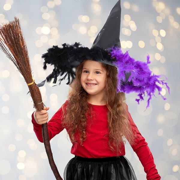 Velho-pääpanta noitahattu Halloween-juhliin A