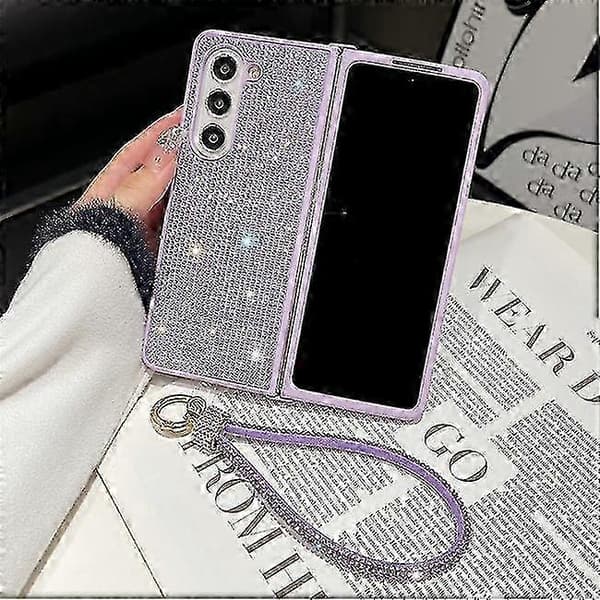 Glitter Stødsikkert Cover til Samsung Galaxy Z Fold 6 og Håndrem A