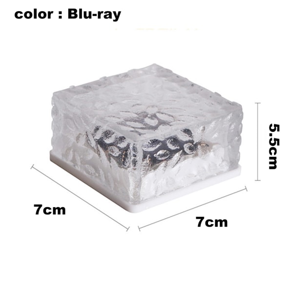 Solar Brick Lights - Solar Ice Cube Lights, Landscape LED