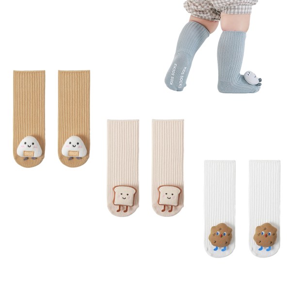 3D Baby Vintertofflor Sockar Söta Djur Fuzzy Hemtofflor Sock
