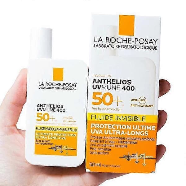 2025 Solcreme SPF50+, Ultra Beskyttelse, Usynlig, Flydende, Sommersolcreme A