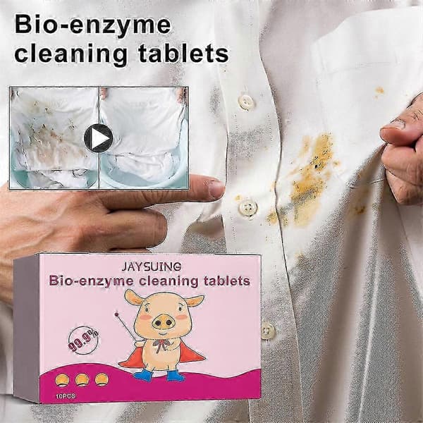 1-3 kpl Bioentsyymipuhdistustabletteja Monitoimiset bioentsyymipuhdistustabletit...(2kpl) A