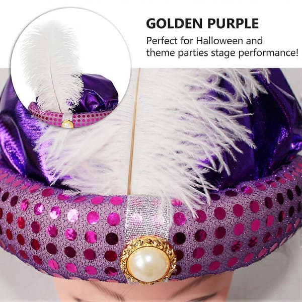 Halloween Cosplay Hatt for Voksne Barn 4 Stk Tilbehør A