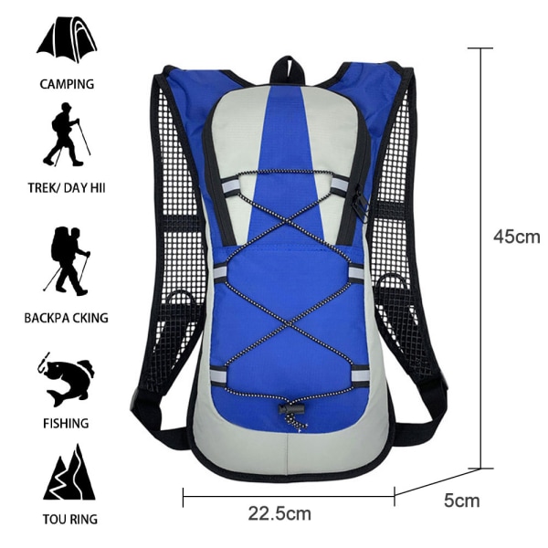 Outdoor sports cycling water bag travel hiking hiking camping