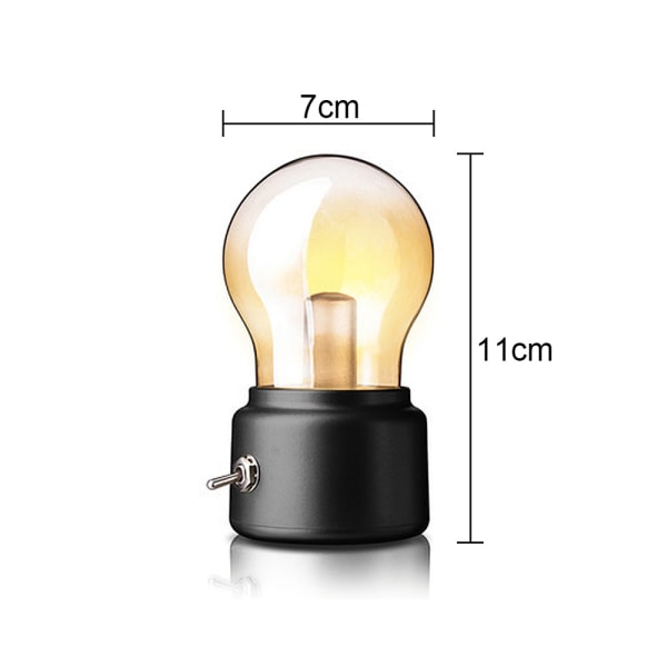 Small LED Table Lamp, Bedroom Bedside Night Light, Dimmable Led