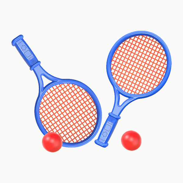 Badmintonracket för barn - Badmintonracket för barn Set med Blue