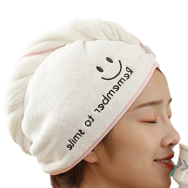Hårhåndklædebind til kvinder | Absorberende hurtigtørrende hårhåndklæde |