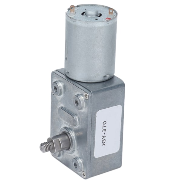 DC12V Madon Gear Moottori Itselukkiutuva Kääntyvä Nopeuden Vähentävä Moottori 8mm Akselilla JGY‑37066RPM