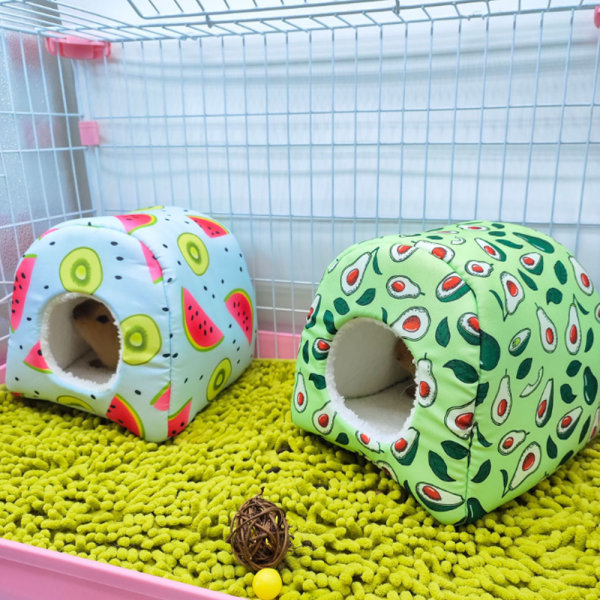 Hamsterbädd Gömställe, Hamstertillbehör Hamstergrotta Bädd Varm