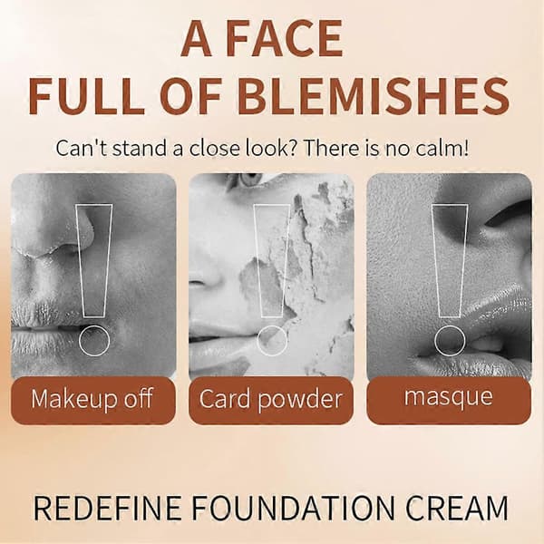 Eraser Foundation Make-Up Stick Langvarig Feilfri Sminke Reise Nødvendig Sminke A