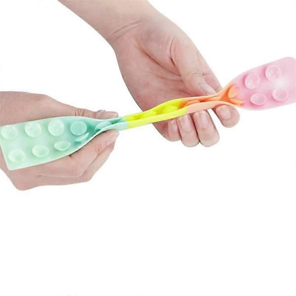 Squidopops Fidget Toys Silikon Sugkopp Leksak Fidget Avlastare Sensorisk Klämspel