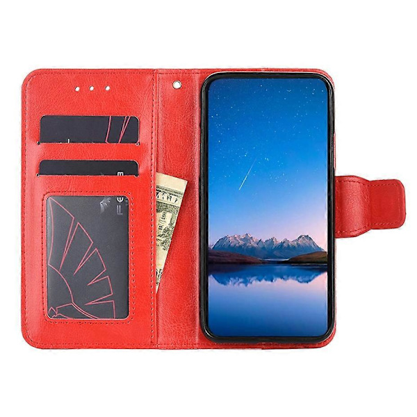 För Huawei nova 9 SE Crystal Texture Läderfodral