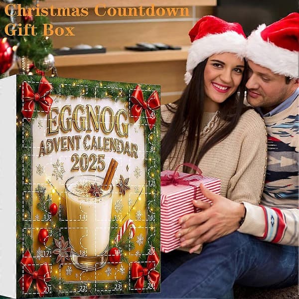 Øl-adventskalender for menn Unik julegaveidé for nedtelling A