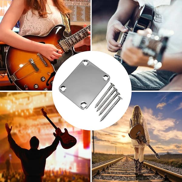 Halsplatta för ST/TL elgitarr musikinstrumentdelar gitarrskydd ny A