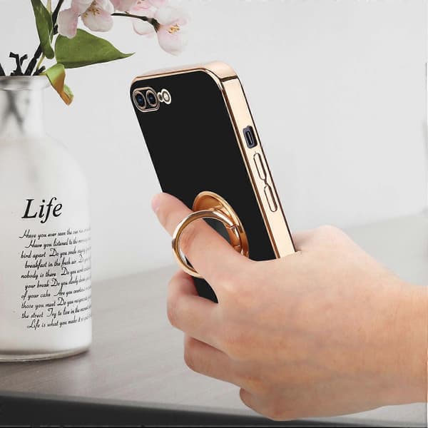 iPhone 7 PLUS / 7S PLUS / 8 PLUS Deksel TPU Beskyttelsesdeksel - med Kamerabeskyttelse og Ring A