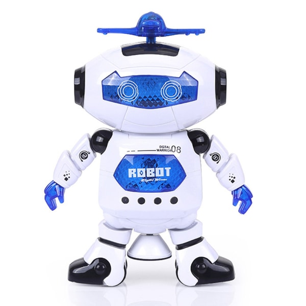 360° Body Spinning Dancing Robot Toy with LED Lights