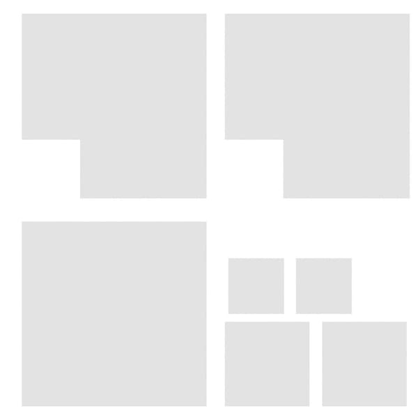 Rombformad 3-dimensionell väggdekal Väggdekor Vardagsrum Soffsängdekorationer (Silver) A