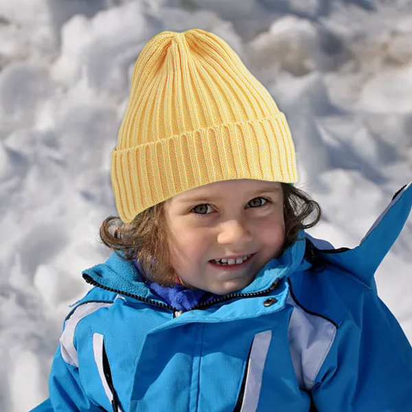 Toddler för pojkar, flickor, varm stickad cap för barn