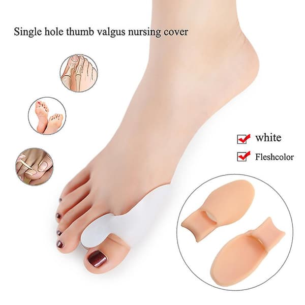 2 st/set Bunion Relief Silikongel Stortåskydd för Bunionbehandling Bunion A