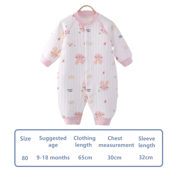100% bomuld Baby Transition Swaddle - Baby sovedragt - Lang Sl