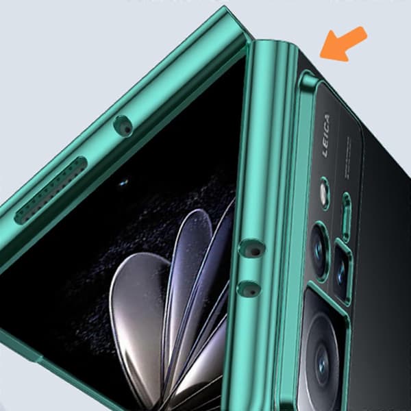 6D Galvaniseret PC-telefoncover (sølv, til Honor V Purse)