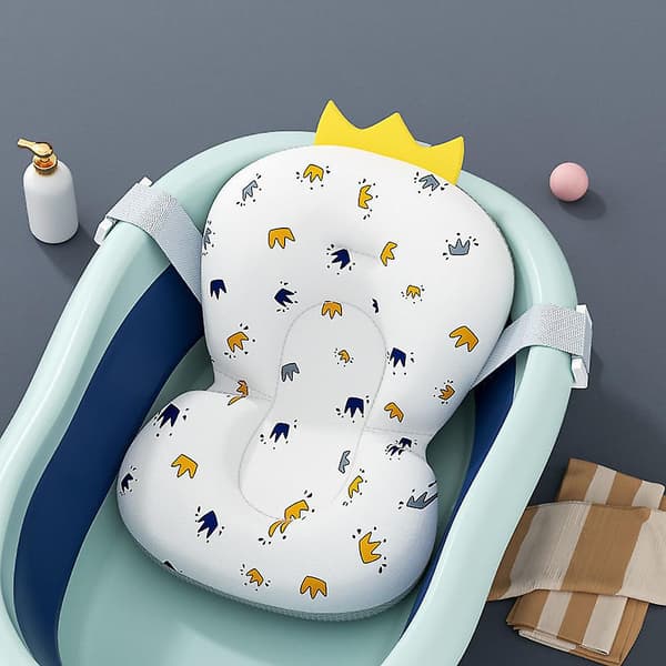 Söta tryckta badstolar för spädbarn, stödmatta, vikbar komfortkudde för babyshower A