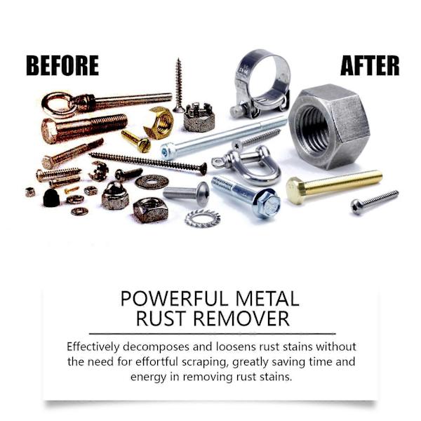 2024 Ny Kraftfuld Metal Rustfjerner, 100 ml Rustfjerner til Metal Ny