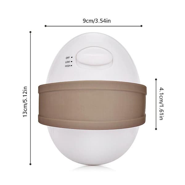 Mini 3D Anti-Cellulite Rulleform Slank Massager Percussion Massageværktøj Muskel Ny A